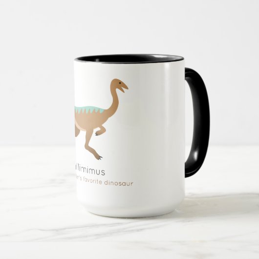 G comme Gallimimus Mug (Devant droit)
