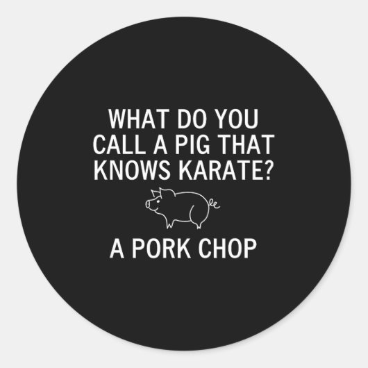 G, Corny Joke, Funny, Sarcastic, Family  Ronde Sticker (Voorkant)