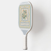 G Creatie Kantoor bloem Pickleball Paddle (Links)