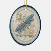 G Creation Kantoor ligonfly Keramisch Ornament (Rechts)