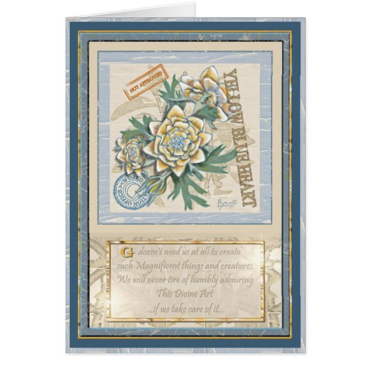 G Creation Office gele kaart (Voorkant)