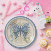 G Creation Office vlinder Papieren Bordje (Feest)