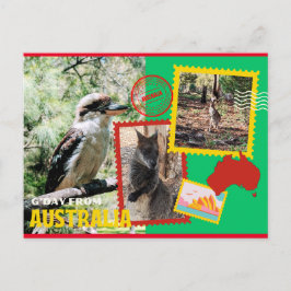 G-Dag uit Australië Briefkaart