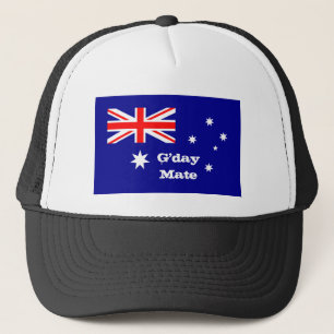 G-day Mate & Australian Flag mode / Australië Trucker Pet