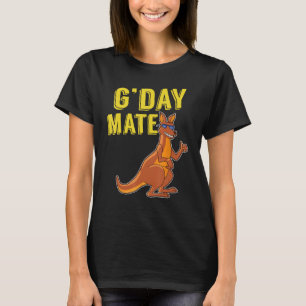 G Day Mate GDay Australische Kangoeroe Aussie T-shirt