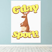 G-day Sport Canvas Afdruk (Insitu (Houten vloer))