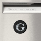 "G" Diamond Bling Magnet Magneet (Insitu (Vaatwasser))