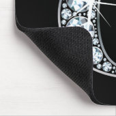 "G" Diamond Bling Mousepad Muismat (Hoek)