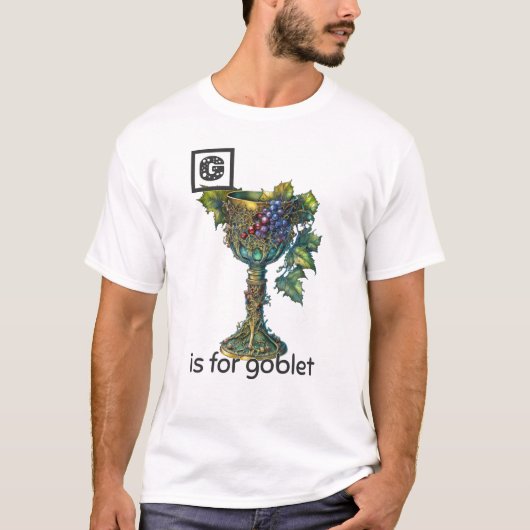 G est pour Goblet T-shirt (Devant)