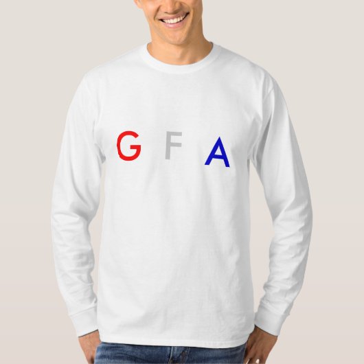 G, F, A T-SHIRT (Voorkant)