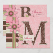 G Fille Invitation Card M (Devant / Derrière)