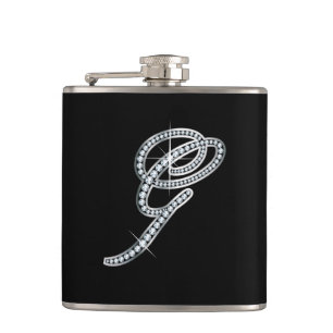 G-fles met "diamanten" voor script heupfles
