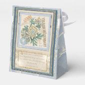 G Gele kweekbloem voor Kantoor Bedankdoosjes (Achterkant)