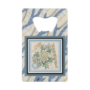 G Gele kweekbloem voor Kantoor Kredietkaart Flessenopener