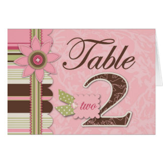 G Girl Table Card 2