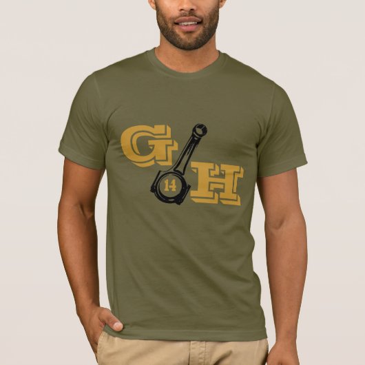 G&H 14 voor/achter T-shirt (Voorkant)