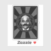 G.I. Gurdjieff De Magus - v2 (grijs) Sticker (Vel)