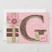 G Invitation de filles (Devant)