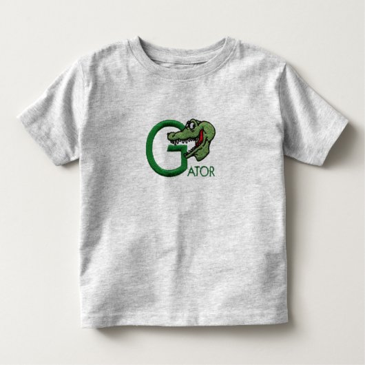 G is voor Gator Kinder Shirts (Voorkant)
