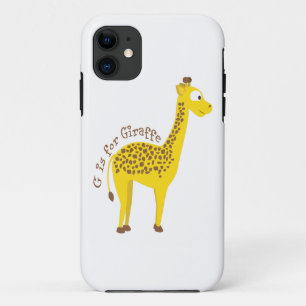 G is voor Giraffe iPhone 11 Hoesje