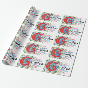 G is voor opa inpakpapier