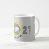 G Joyeux boeuf chinois Nouvel An 2021 Mug (Devant droit)