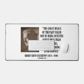 G.K. Chesterton Grote idealen uit het verleden nie Bureaumat (Keyboard & Muis)