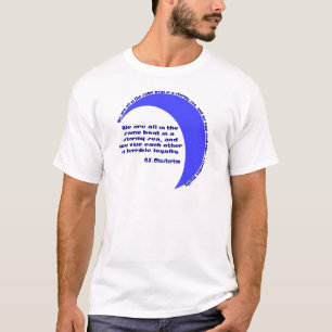 G. K. Chesterton Stormachtige Zee T-shirt