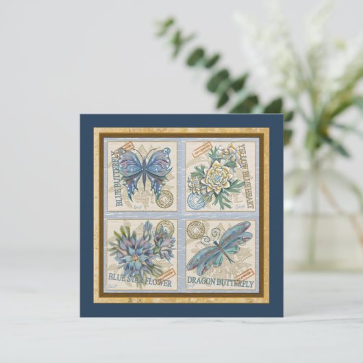 G Kantoor blanco kaart maken (Staand voorkant)