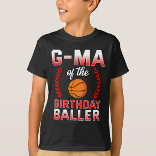 G-Ma van de Basketball Bday Celebrati T-shirt