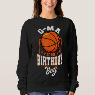 G Ma van het verjaardagsjongetje basketbal thema b Trui