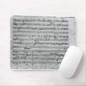 G major voor violine, harpsichord en violoncello muismat (Met muis)