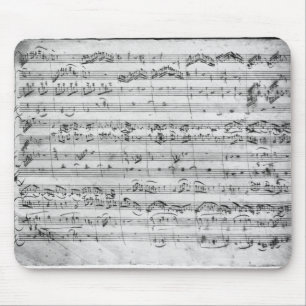 G major voor violine, harpsichord en violoncello muismat