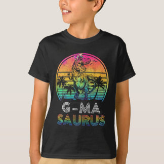 G-masaurus Dinosaur G-ma Saurus Familie Matching T T-shirt