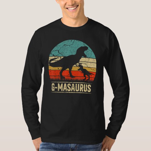 G Masaurus T Rex Dinosaur G Ma Saurus Family Match T-shirt (Voorkant)