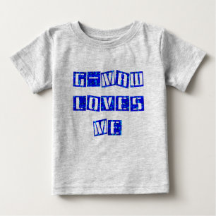 G-MAW houdt van Baby-T-shirt