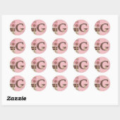 G Meisje Sticker (Vel)
