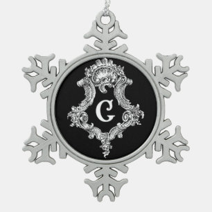 G Monogram Initiaal Ornament