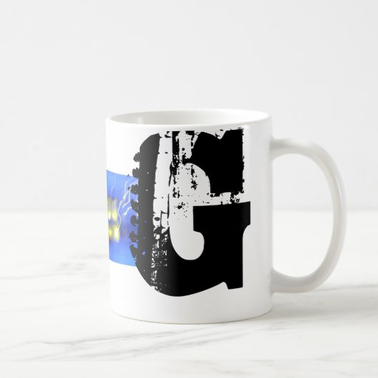 G Mug Cool de monogramme (Droite)