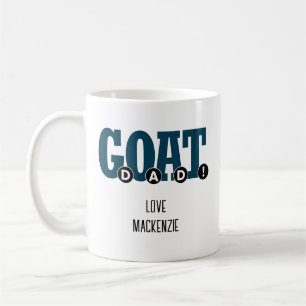"G.O.A.T. DAD!" Voor afdrukken in afbeelding bij v Koffiemok