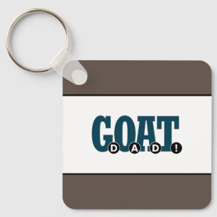 "G.O.A.T. DAD!" Voor afdrukken in afbeelding bij v Sleutelhanger