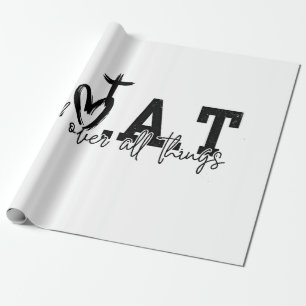 G.O.A.T. God over alle dingen Christelijk Jezus Cadeaupapier