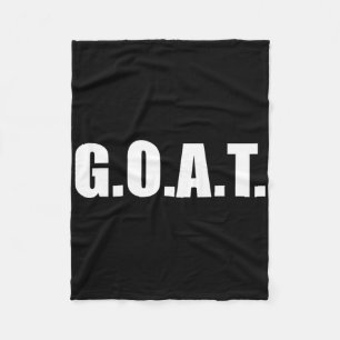 G.O.A.T. Grootste aller tijden Fleece Deken