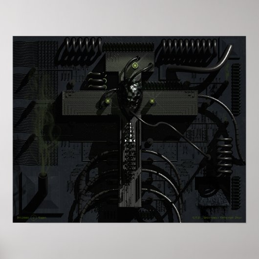 G.O.D. - Grotesvolle onderdrukkende waardigheid Poster (Voorkant)