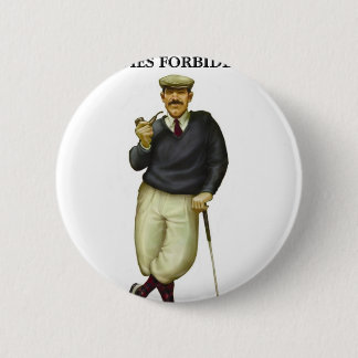 G.O.L.F. ALLEEN GEACHTE VERBINDINGEN RONDE BUTTON 5,7 CM