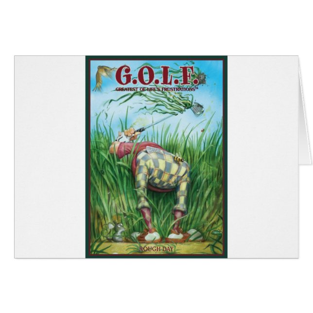 G.O.L.F PLUS GRAND DES FRUSTRATIONS DE LA VIE (Devant horizontal)