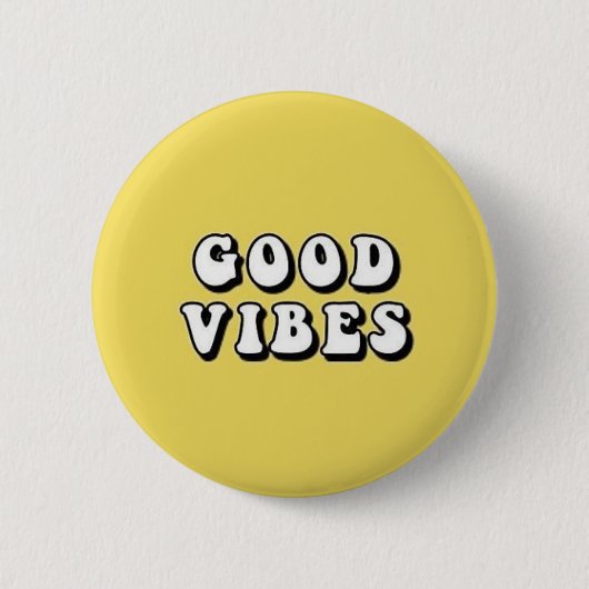 G.O.O.D.V.I.B.E.S. RONDE BUTTON 5,7 CM (Voorkant)