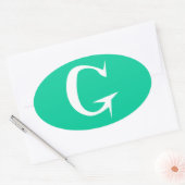 G OVALE STICKER (Envelop)
