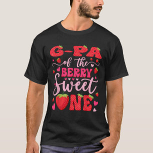 G Pa van de bes Sweet One Aardbei 1e verjaardag T-shirt