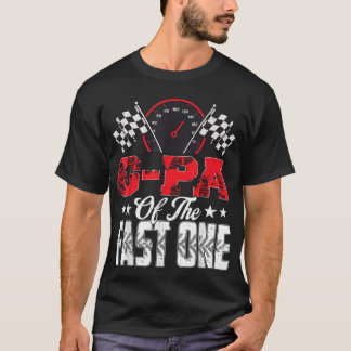 G PA van de snelle een verjaardag 1e race auto fam T-shirt